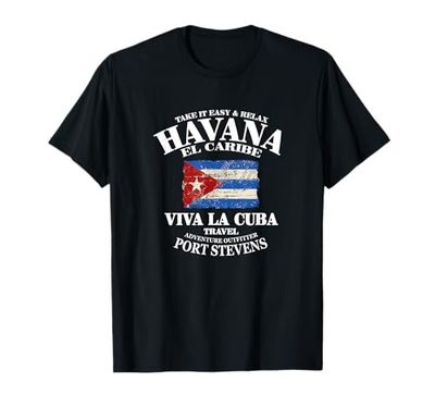 Cuba - Bandiera Cubana - L'Avana Maglietta