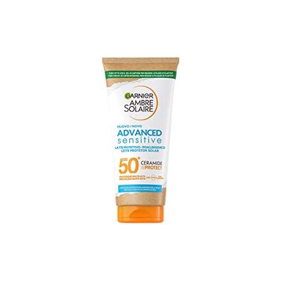 Garnier Ambre Solaire Advanced Sensitive Ceramde Protect Mleko ochronne SPF50+, 175 ml