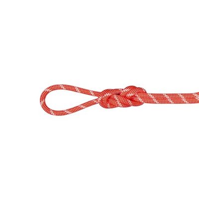 Mammut 8.0 Alpine Classic Rope 60m, Corda da Arrampicata Unisex Adulto, Arancione-Bianco, 60 m