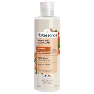 Natessance Protective Anti-Aging Argan Naturel Intensive Nutrition Shampoo, 250 ml