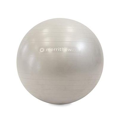 STOTT PILATES Kulka stabilności z pompką, srebrna, 65 cm