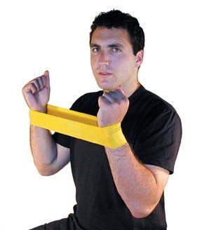 Bodytrainer Loop, Widerstand-Übungsband für funktionales Training, Cando® Loop, Länge 25,4 cm - schwarz (sehr schwer)