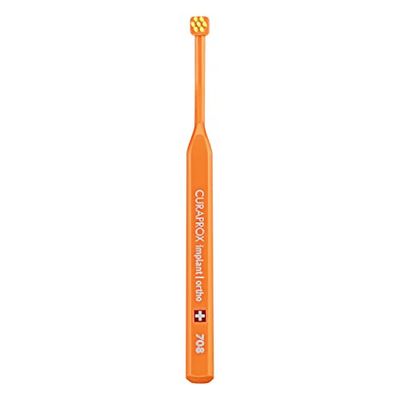 Curaprox CS708 Spazzola per impianto/orto, multicolore