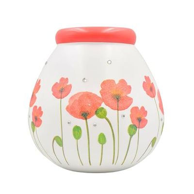 Pot Of Dreams Spaarpot, keramiek, zilver, one size