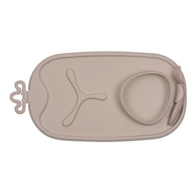 b.box 101309 Roll + Go Mealtime Mat Roll en Goomil Time Mat Latte