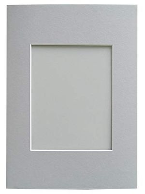 walther design passe-partouts grigio per dimensioni cornice: 30 x 40 cm, dimensioni immagine: 20 x 30 cm passepartouts PA041D