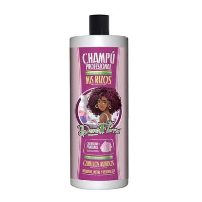 DONA FLORA – Shampooing Boucles 1000ml – Définition, Nutrition et Hydratation – Coco & Karité – Sans Sulfates ni Parabènes – Cheveux Bouclés, Frisés ou Crépus