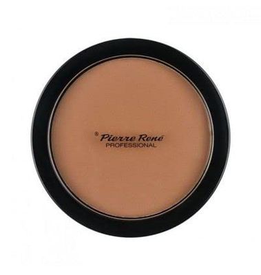 PIERRE RENE Compact Powder 18-Warm Bronze 8G, Único, Estándar