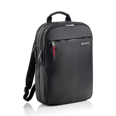 Miquelrius Mochila Pequeña Negra Bag to Work, Sac à Dos pour Ordinateur Mixte, Noir, 320 x 430 x 55 mm