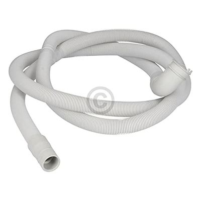 eVendix Tuyau de vidange en Plastique Gris 2,4 m
