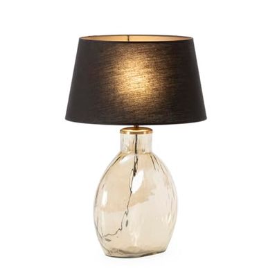 MESA DE CENTRO 76X76X36 MADERA Bruin OSCURO/METAL DORADO