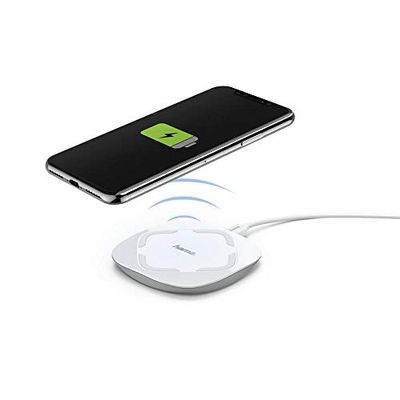 Hama Draadloze oplader "QI-FC 10" voor smartphones, wit