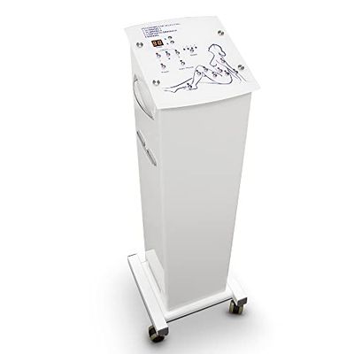 QUIRUMED Máquina presoterapia Profesional completa para piernas, abdomen, brazos y caderas, digital, 2 salidas, 3 modos compresión, 750W, Ajuste de tiempo