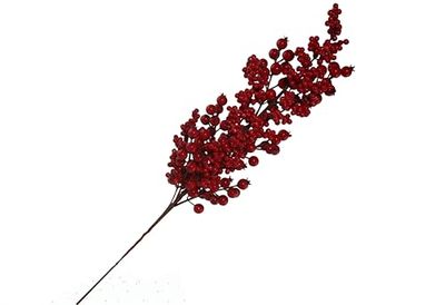 F.G.F. Import Export Línea Bayas Red Ramo 70 cm 03656, como fotos, talla única