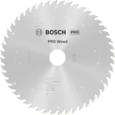 Bosch Professional 1x Lame de scie circulaire Standard for Wood (bois, 210 x 30 x 1,7 mm, 48 dents, accessoire de scie circulaire sans fil)