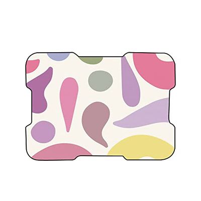 Bonamaison, Tappetino per mouse con stampa digitale, fondo antiscivolo, per ufficio e casa, dimensioni: 22 x 18 cm