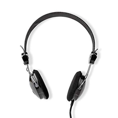 Cuffie Sovrauricolari con filo On-Ear - 3.5 mm - Lunghezza cavo: 1.10 m - Nero