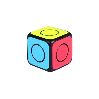CUBO DE RUBIK QIYI 02 SPINNER CUBE NEGRO
