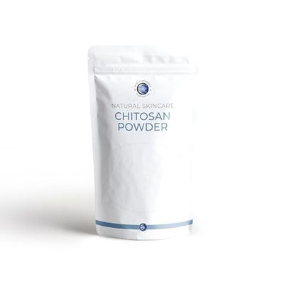 Mystic Moments Chitosan Powder | 50g | 90% D.A.C. | Pure & Natural | GMO-Free | Derived from Chitin | Ideal for DIY Skincare & Haircare Formulations | External Use Only