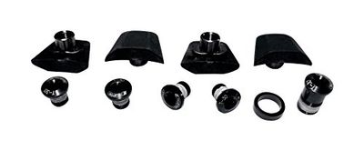 FSA Unisex SL-k ABS Chainring Bolt Kit, Nero