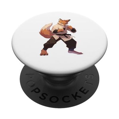 Fox Anime Anime Fox Artes Marciales t Mixed Martial Arts Regalos PopSockets PopGrip Adhesivo