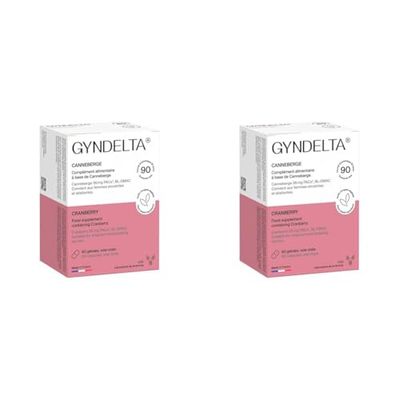 CCD Gyndelta 36mg, 90 Gélules (Lot de 2)
