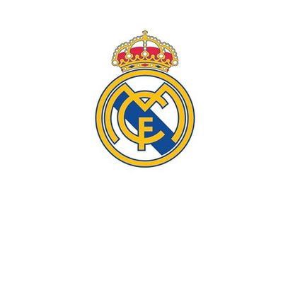 Licensed Decor Adesivo da parete in vinile del Real Madrid, piccolo (50 x 30 cm)