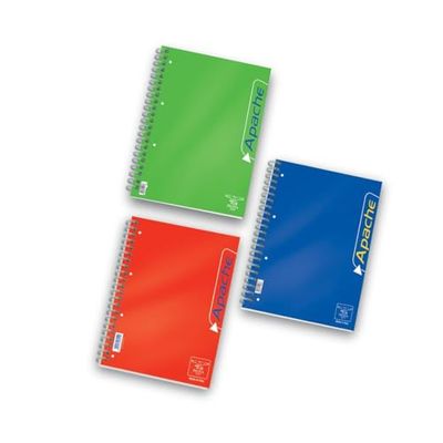Pigna 02138071R spiraalblok, 3 stuks, A5