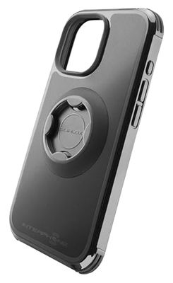 INTERPHONE - Funda dedicada para iPhone 15 Pro MAX para Fijaciones de Moto, Coche o Bicicleta, Gama Quiklox - Funda Soporte para móvil Moto - Sistema Modular Quiklox - Enganche de liberación rápida