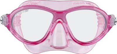 Cressi Moon Kid Máscara infantil de uso aquático, crianças, rosa/branco, Uni