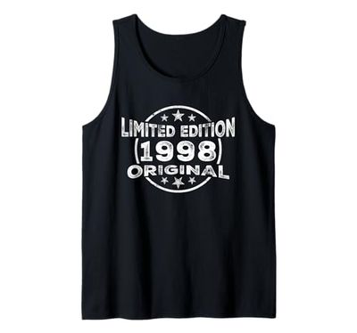 Birthday Vintage 1998 Decorazione classica vintage originale Canotta