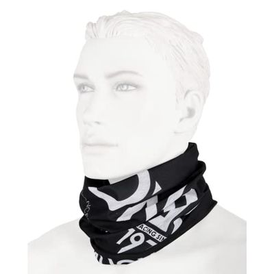 O'NEAL | tour de cou, cache-cou | VTT motocross enduro moto | sans couture, pour un meilleur confort de port, tissu élastique | Neckwarmer | adulte | noir blanc | taille unique