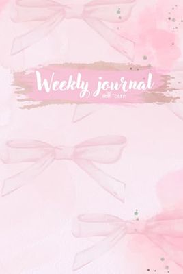 Weekly Self-Care Journal: A5 Undated Weekly Self-Care Planner, Track Your Wellness, Fitness, Productivity & Meals