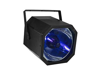 EUROLITE Black Gun - Foco UV para E-40/400 W, carcasa de luz negra con radiación estrecha para bombillas UV E-40/400 W