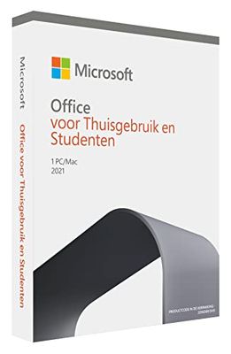 Microsoft Office Home and Student 2021 Win/Mac | Nederlands | Doos