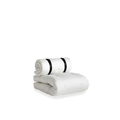 Karup Design Buckle Up Out, poltrona e divano in Dralon, letto lounge, mobili da giardino e mobili da giardino con tessuto Dralon resistente alle macchie e idrorepellente.
