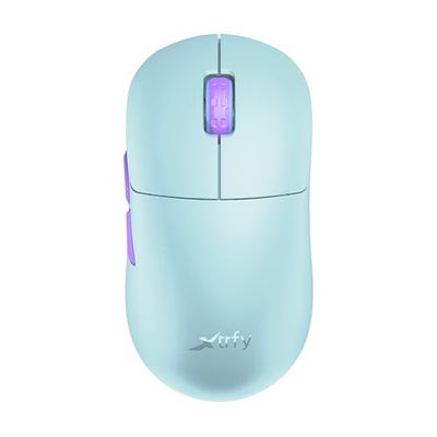 Xtrfy M8 Wireless, Ultra-Light Gaming Mouse, Optimised for esports, 2.4 GHz RF, Extremely Low Front for Greater Precision, Rechargeable, Frosty Mint