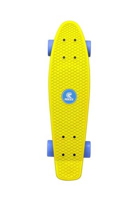 Roces - MINICRUISER 1, Mini-Skateboard, Gul/Blå