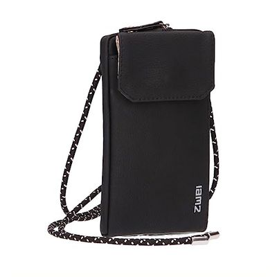 Zwei Mademoiselle.M Phone Bag MP30 Nubuk-Black