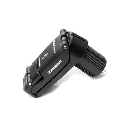 ROKK Ricarica Cases Plus Impermeabile USB Portatile, Nero/Grigio, Taglia Unica