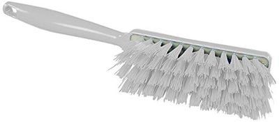Maya 90252 – brosse à poils résine Fibre semi-rigide, 340 x 35 mm, Blanc