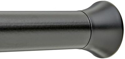 Amazon Basics Bastone regolabile per tenda da doccia, da 61 a 91 cm, nero