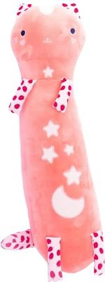 MOMOMI Nice Group Kurai Yuki 80 cm, 1 Cat Doll Salmon Pink