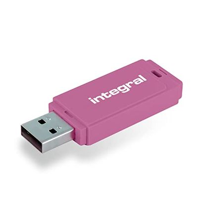 Integral Neon 64GB USB-stick roze