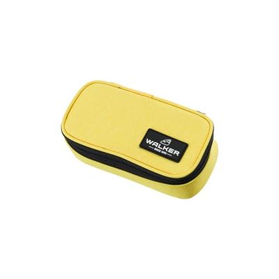 Walker 49257-250 - Lifestyle Pencil Box Butter, etui met ruim hoofdvak en dubbelzijdige verdeler met 20 potloodvakken, water- en vuilafstotend, 21 x 10 x 6 cm