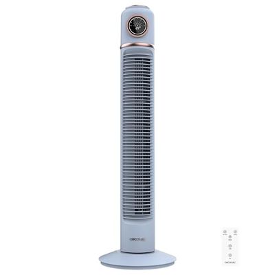 Cecotec Torenventilator EnergySilence 320 Max Skyline Retro Smart Blue van 32", 40 W, LED-display, Touch en afstandsbediening, 3 snelheden, 3 Modi, Timer 12 uur en Oscillatie 72º