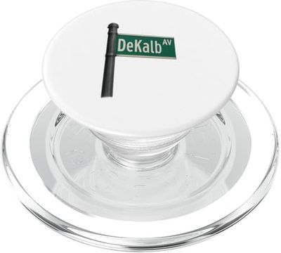 DeKalb Ave Brooklyn Street Sign Regalo para hombres, mujeres y niños PopSockets PopGrip para MagSafe