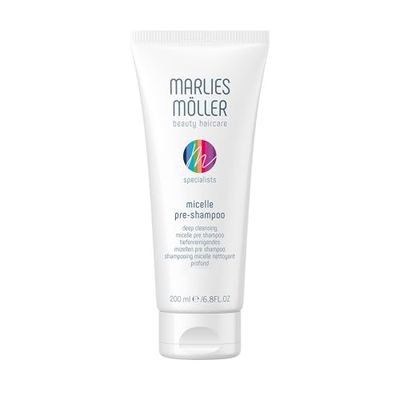 Marlies Möller Specialists Micelle Pre-Shampoo - O cuidado intensivo do cabelo com micelar e pantenol aumenta o efeito do champô - novo primeiro passo de limpeza para cada cabelo - 200 ml