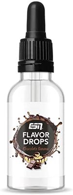 ESN Flavour Drops - gouttes aromatiques sans calories pour affiner le goût des aliments et des boissons - 50ml (chocolat-banane)