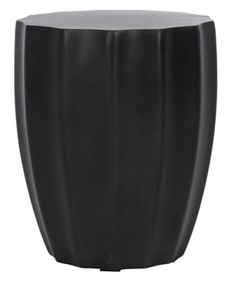 Safavieh Table d'Appoint Extérieure Moderne Céramique, Noir